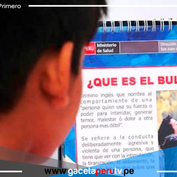Especialistas explican cómo actuar frente a casos de bullying en menores 