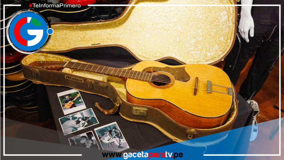Guitarra perdida de John Lennon vendida por 2.8 millones de dólares