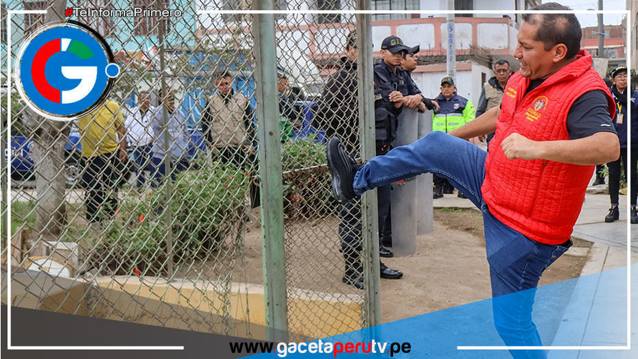 Alcalde Ulises Villegas Recupera Losa Deportiva Usurpada por Vecinos
