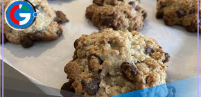 Prepara unas deliciosas galletas de avena con chispas de chocolate