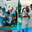 Angie Arizaga y Jota Benz revelan el sexo de su bebé con increíble fiesta: "Te amamos"