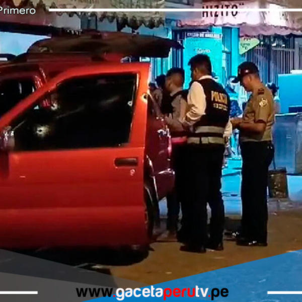 Ate: sicarios asesinan a balazos a dos personas dentro de un vehículo