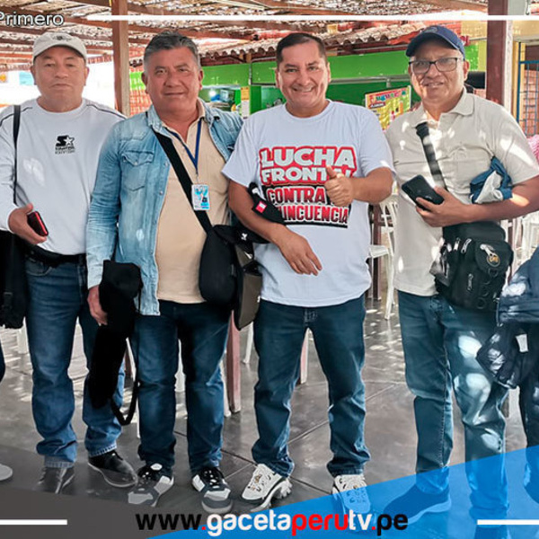 Alcalde Ulises Villegas recibe apoyo de Gaceta Perú TV y periodistas de Comas tras violento atentado