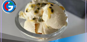 Prepara un delicioso helado de maracuyá  