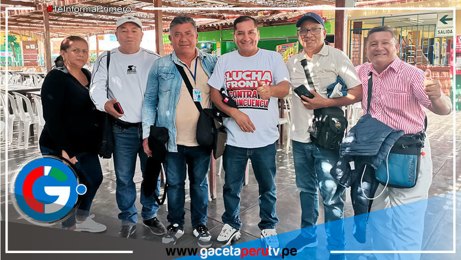 Alcalde Ulises Villegas recibe apoyo de Gaceta Perú TV y periodistas de Comas tras violento atentado