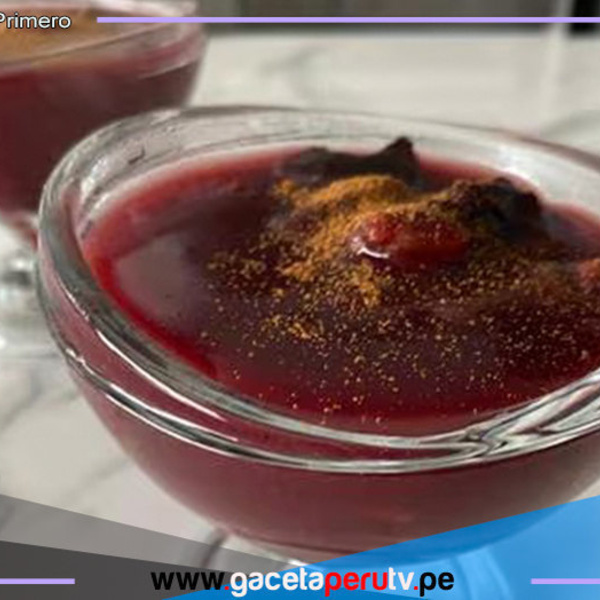 Aprende a preparar una rica mazamorra morada