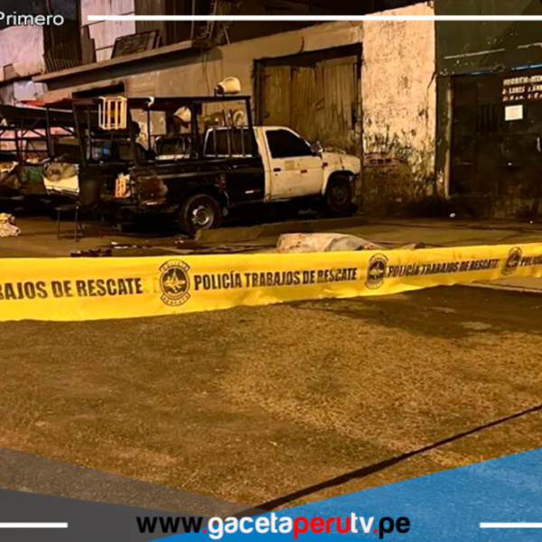 Un hombre fue asesinado a balazos por supuestos sicarios en La Victoria 