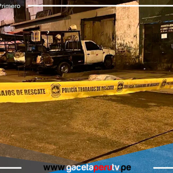 Un hombre fue asesinado a balazos por supuestos sicarios en La Victoria 