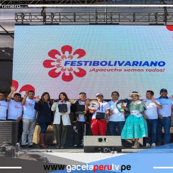 Festibolivariano: Celebración deportiva y cultural en Ayacucho