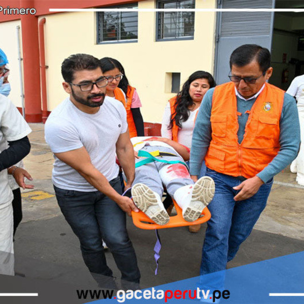 Simulacro Nacional en la UNMSM