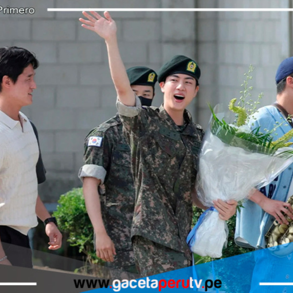 Jin de BTS completa su deber militar