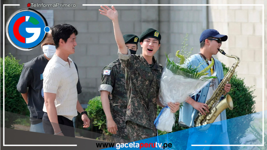 Jin de BTS completa su deber militar