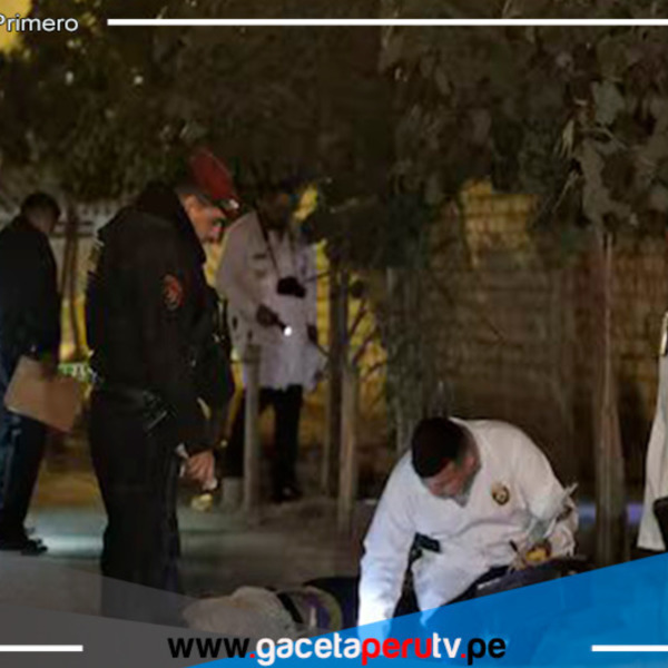 Asesinan a balazos a un hombre en San Martín de Porres 