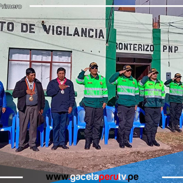 Puno: Inauguran centro de videovigilancia y control digital en zona de Desaguadero