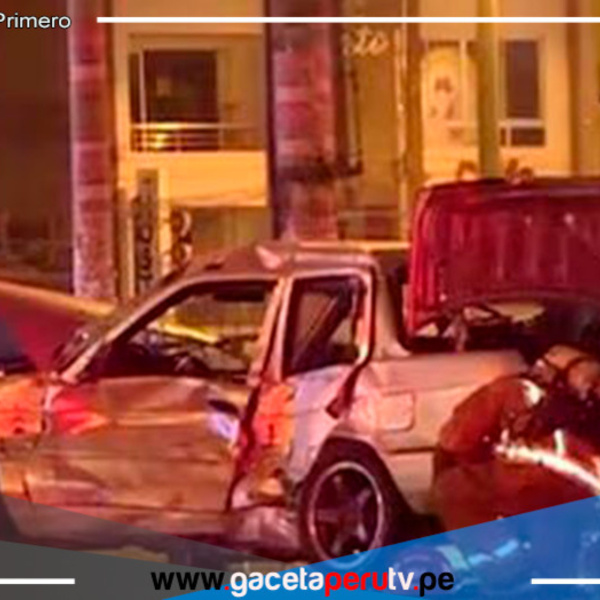 Cuatro heridos en accidente de tránsito en Los Olivos