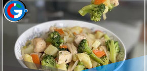 Prepara una rica ensalada que te sacará de apuro