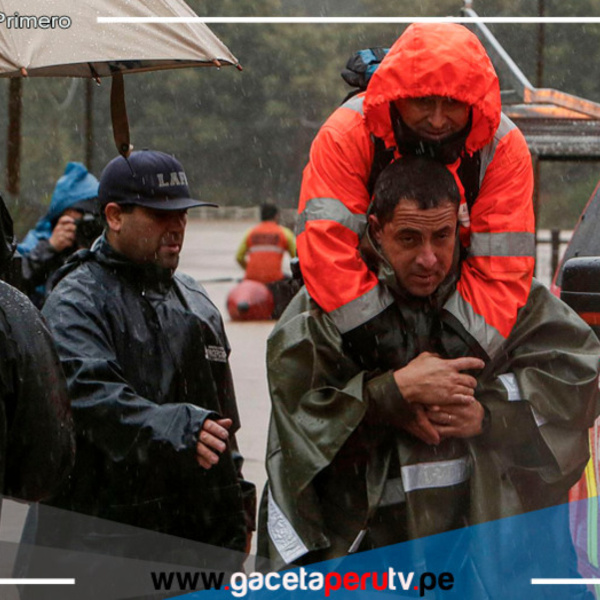 Lluvias torrenciales desatan el caos en Santiago de Chile y la región central