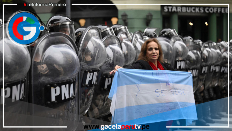 Violentos disturbios en Argentina durante debate sobre ley económica