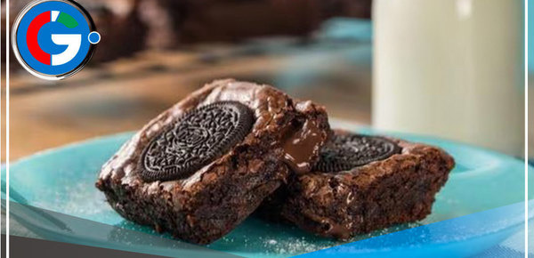 Prepara unos ricos brownies de oreo
