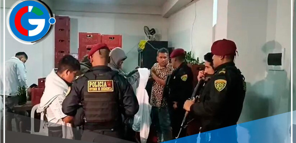  Policías intervienen discoteca en Comas y hallan armas de fuego
