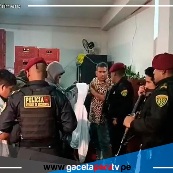  Policías intervienen discoteca en Comas y hallan armas de fuego