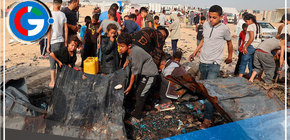 Bombardean ciudad de Gaza y ataca centro y sur del enclave tras 255 días de guerra