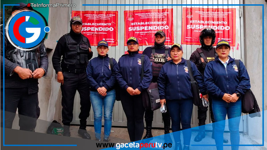 Municipalidad de Comas Clausura Local Clandestino y Multa a Propietario con S/. 40 Mil Soles