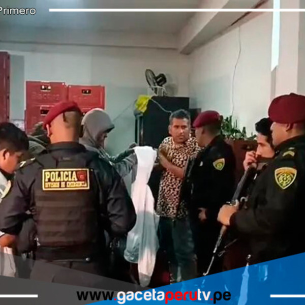  Policías intervienen discoteca en Comas y hallan armas de fuego