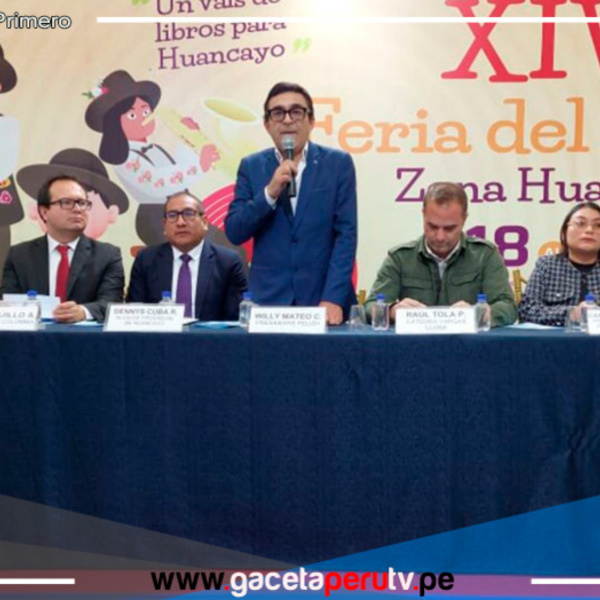 Feria del Libro Zona Huancayo: "Un vals de libros para Huancayo"