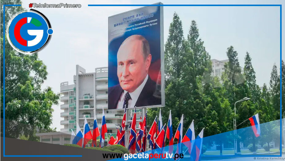 Vladimir Putin visita Corea del Norte para fortalecer lazos militares con Kim Jong-un
