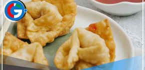 Cocinas unos ricos wantanes fritos