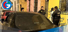 Policía es herido por delincuentes