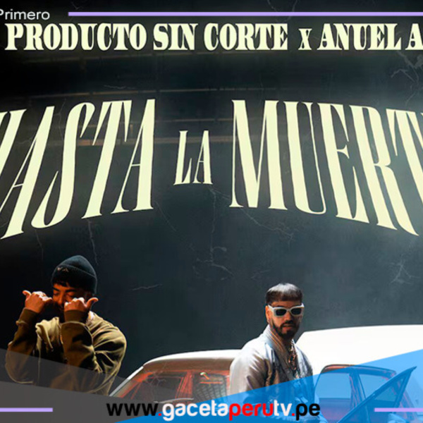 Colaboración de Anuel AA y Sin Corte llega al segundo lugar a nivel global