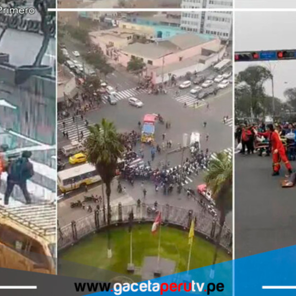 Accidente de tránsito deja seis personas heridas en el Cercado de Lima