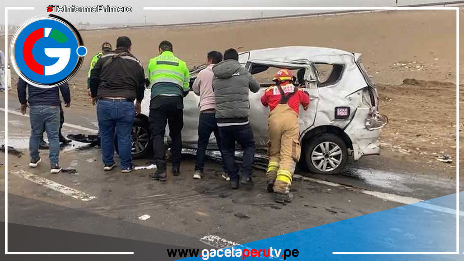 Accidente en Pasamayo deja dos muertos y varios heridos
