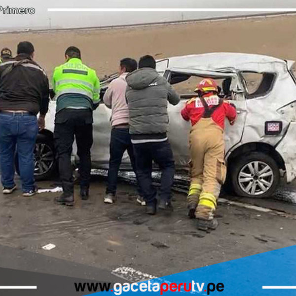 Accidente en Pasamayo deja dos muertos y varios heridos