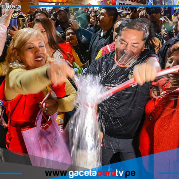 Mensaje de alcalde Ulises Villegas en inauguración de nuevas calles y áreas verdes en Comas