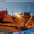 Tráiler se estrella contra postes de alta tensión en el Callao