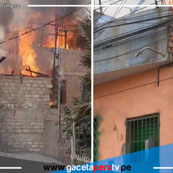 Incendio en Chorrillos
