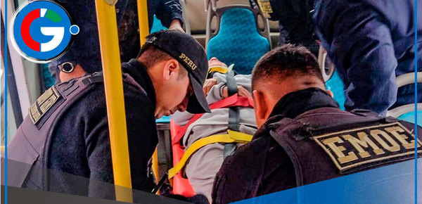 Paramédicos del Serenazgo del distrito de Comas Actúan Rápidamente en Accidente en la Av. Túpac Amaru