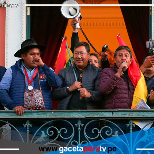 Luis Arce agradece a Bolivia y a la comunidad internacional por rechazar "intentona golpista"