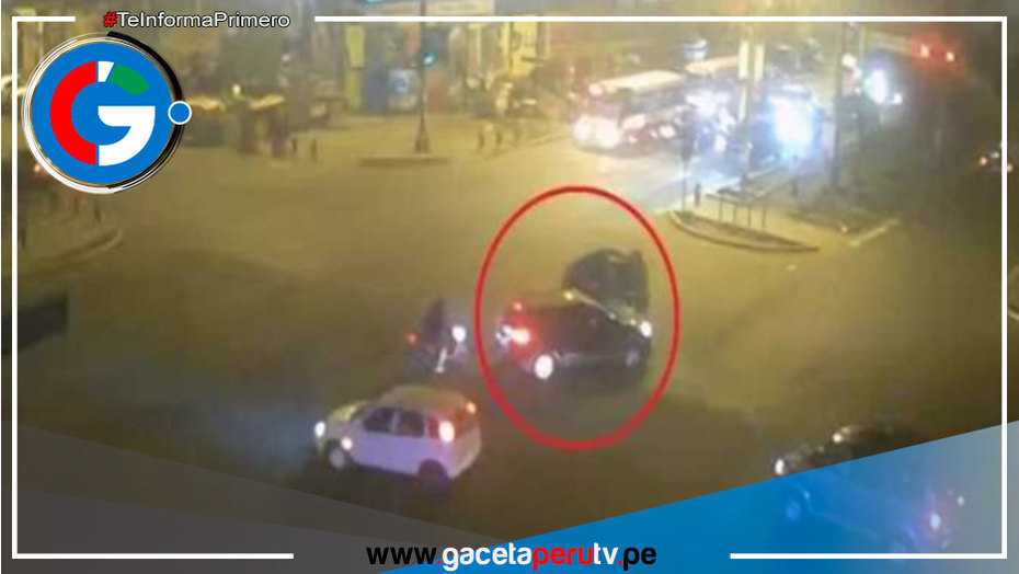 Coronel de la PNP chocó con un mototaxi