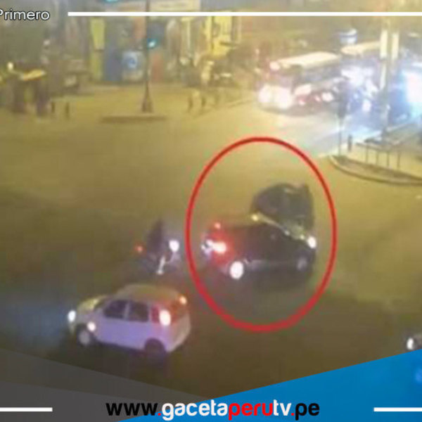 Coronel de la PNP chocó con un mototaxi