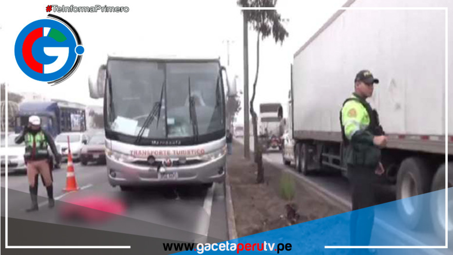 Un hombre muere atropellado por bus turístico