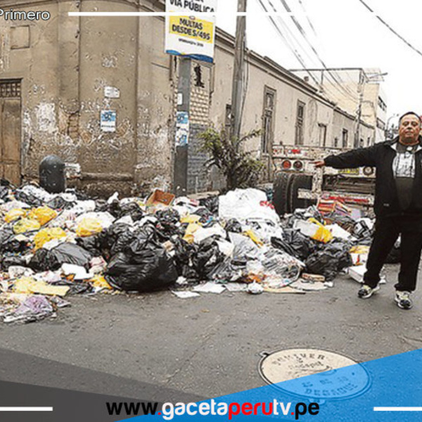 Calles sucias tras despido de trabajadores de limpieza