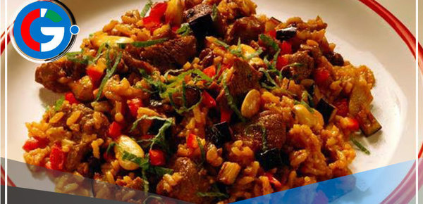 Cocina un rico arroz con carne molida