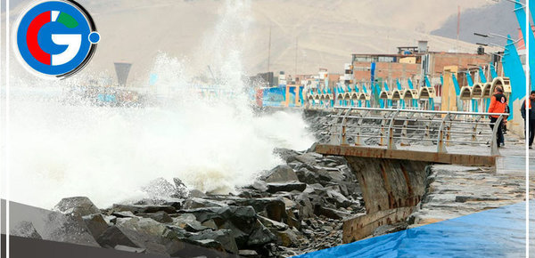 Cierran 67 puertos de todo el litoral por presencia de oleajes intensos