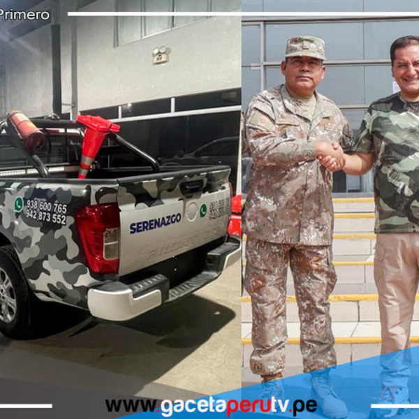 Alcalde anuncia la operatividad de 40 camionetas para la seguridad ciudadana