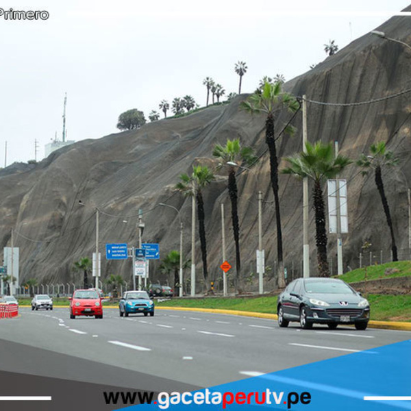 Cierran bajada Bertolotto con dirección hacia Chorrillos 