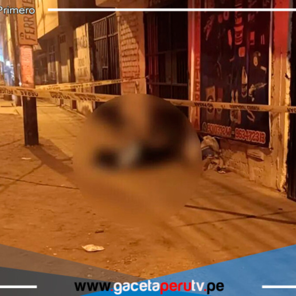 Sicarios asesinan a hombre a pocos metros de su vivienda